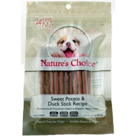 Loving Pets Nature's Choice Sweet Potato & Duck Meat Sticks