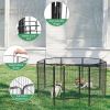 8 Metal Panel Heavy Duty Pet Playpen Dog Fence with Door 40 Inch