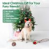 5Pcs Christmas Dog Rope Chew Toys Dog Interactive Toys Set for Puppy Small Medium Aggressive Chewers Dogs Training Teething Playing