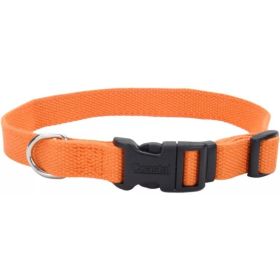 Coastal Pet New Earth Soy Adjustable Dog Collar (Option: Pumpkin Orange)