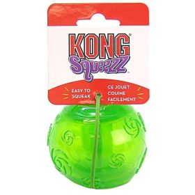 KONG Squeezz Ball Dog Toy (Option: Large (3" Diameter))