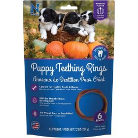 N Bone Puppy Teething Treats Bone Puppy Teething Ring (Option: Pumpkin Flavor - 6 pack)