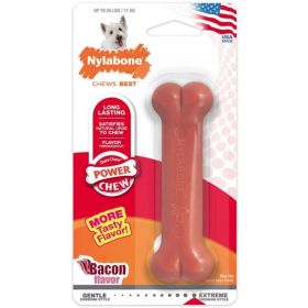 Nylabone Dura Chew Durable Dog Bone Bacon Flavor (Option: Regular)