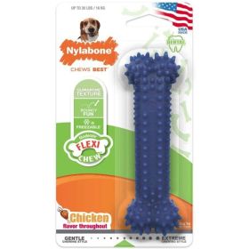 Nylabone Dental Chew Bone Chicken Flavor (Option: Wolf (1 Pack))