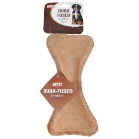 Spot Dura Fused Leather Dog Toy (Option: Bone)