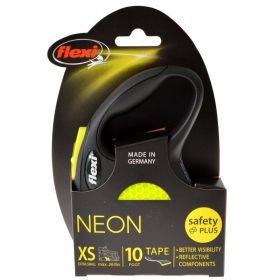 Flexi New Neon Retractable Tape Leash (Option: X Small)