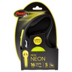 Flexi New Neon Retractable Tape Leash (Option: Small)