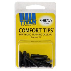 Titan Comfort Tips for Prong Training Collars (Option: X Heavy (4.0 mm))