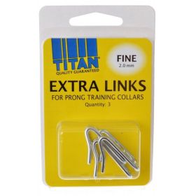 Titan Extra Links for Prong Training Collars (Option: Fine (2.0 mm))